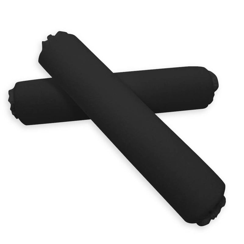 ZENGROWTH Housse coussin demi-rond pour table de massage 66 cm Noir