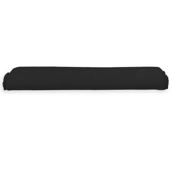 ZENGROWTH Housse coussin demi-rond pour table de massage 66 cm Noir