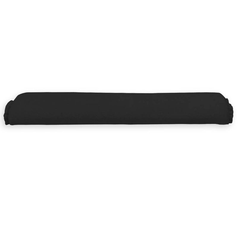 ZENGROWTH Housse coussin demi-rond pour table de massage 66 cm Noir