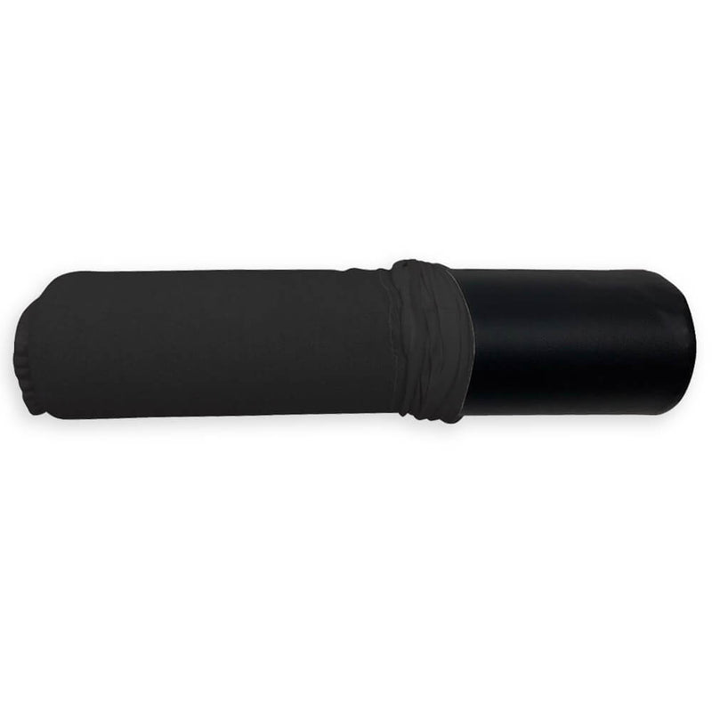 ZENGROWTH Housse coussin rond pour table de massage 66 cm Noir